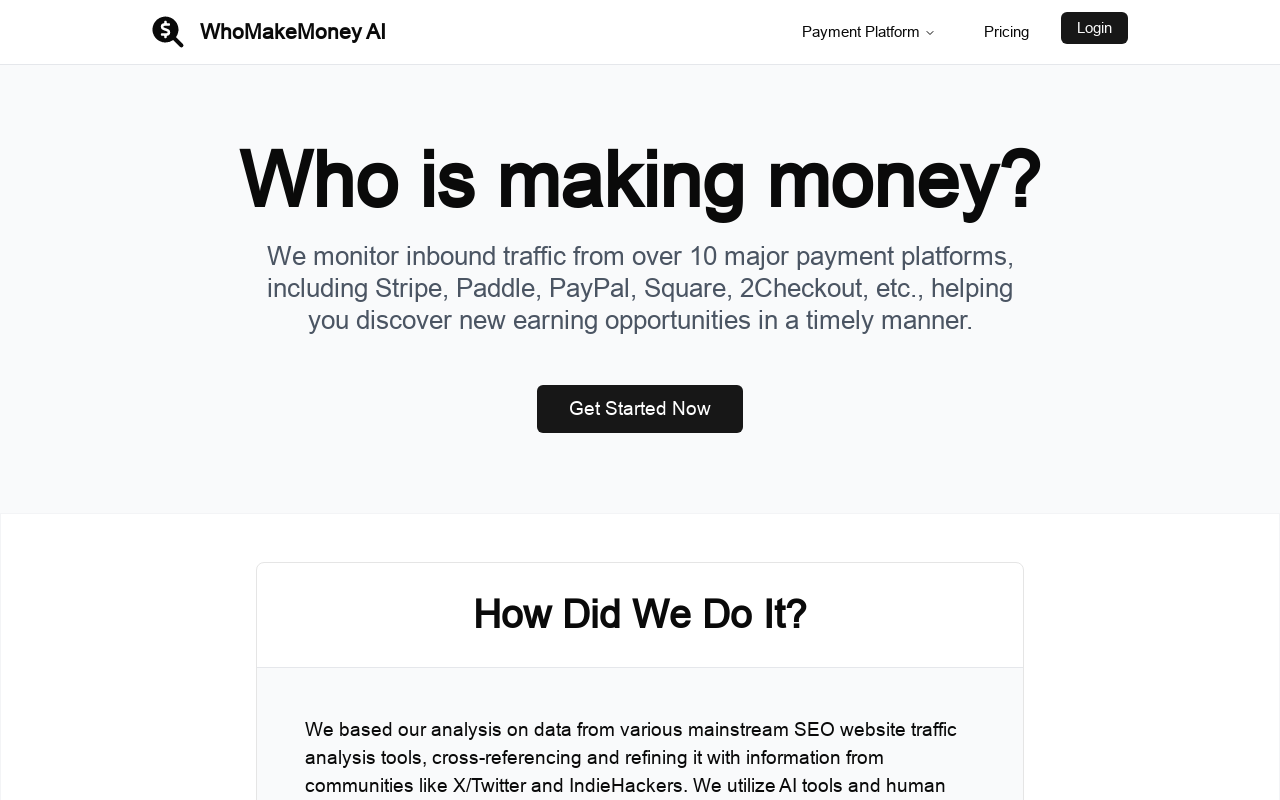 WhoMakeMoney AI