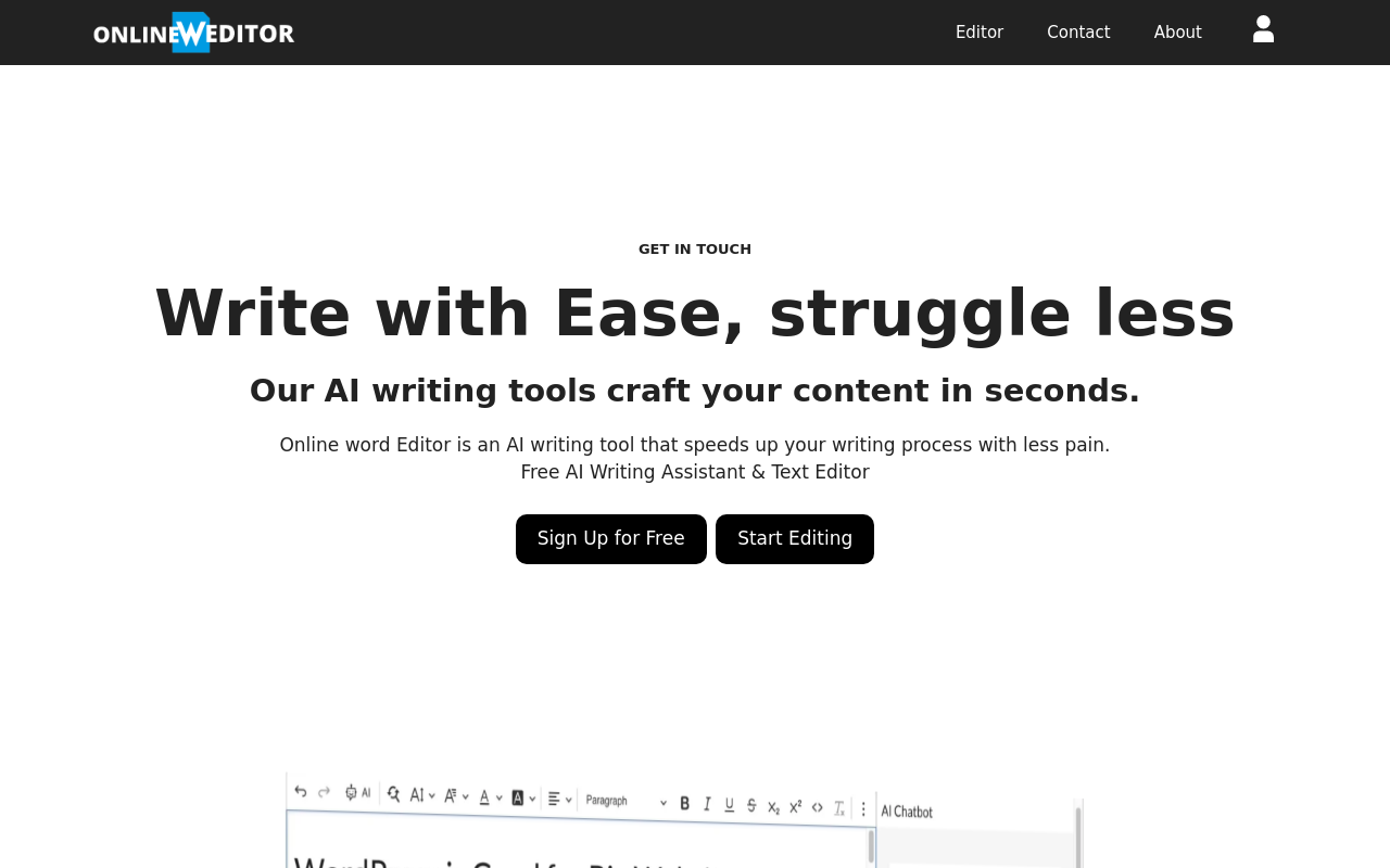 online word editor