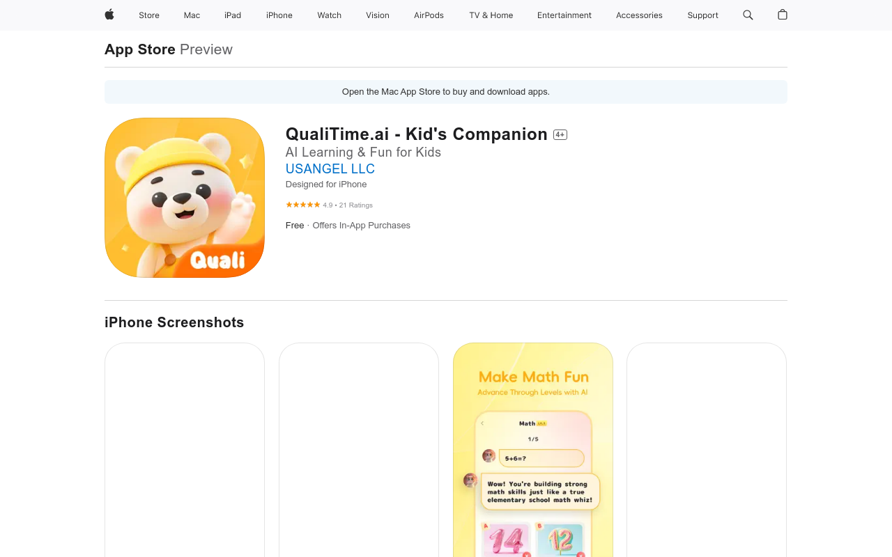 QualiTime.ai - Kid's Companion