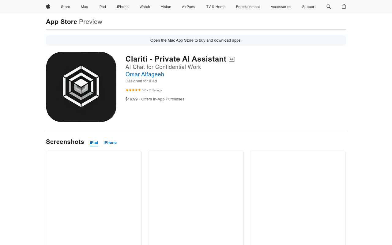 Clariti: AI Privately