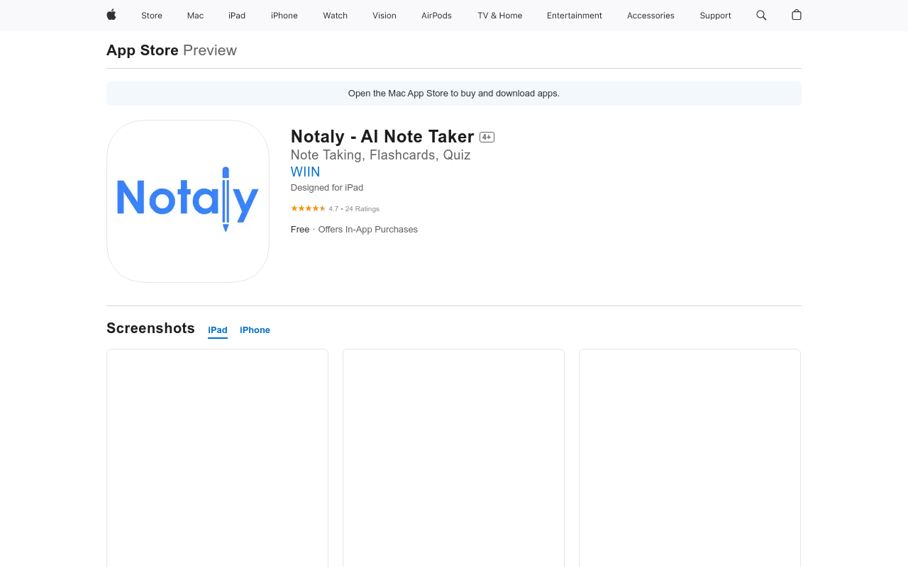 Notaly - Note Taking AI