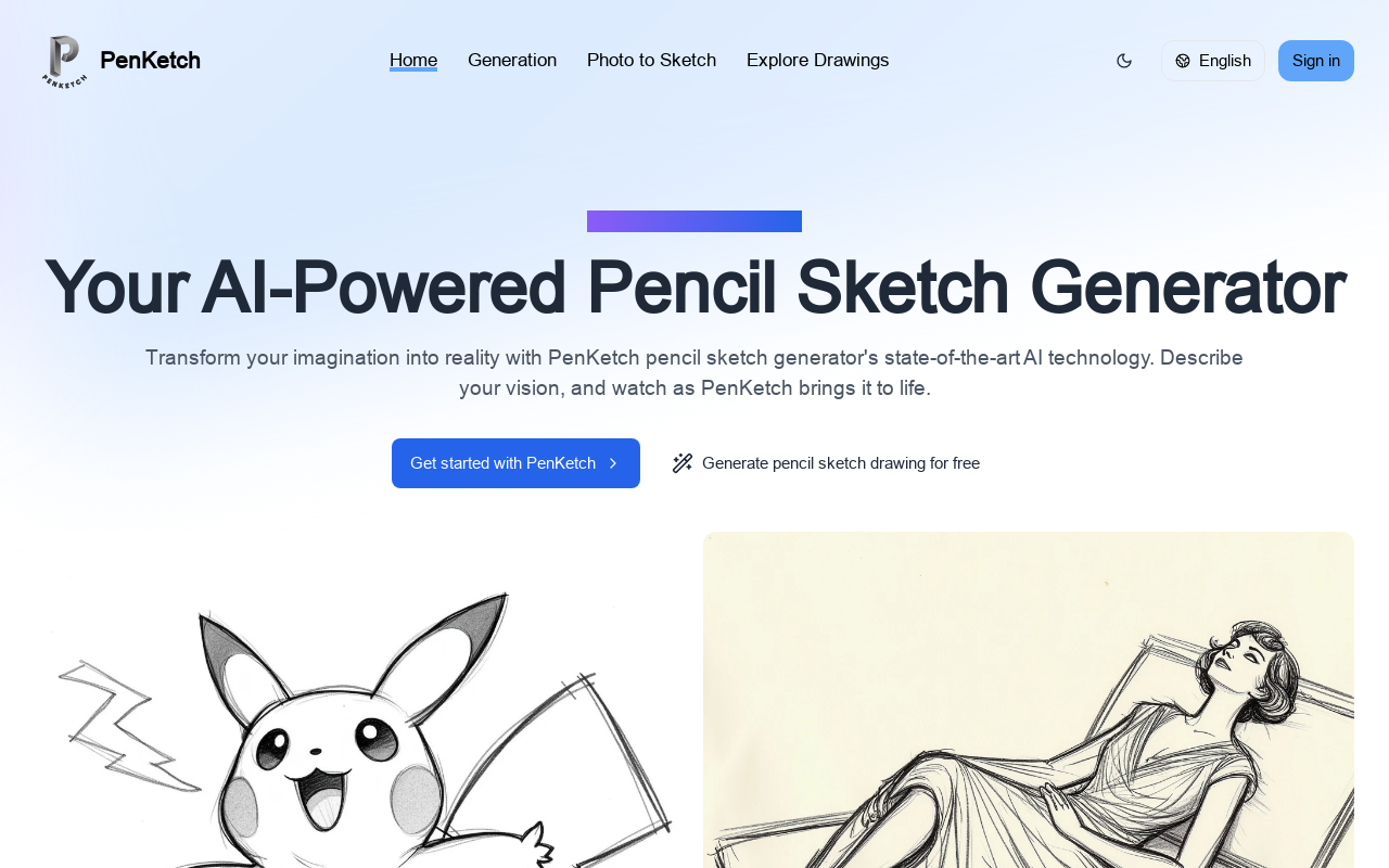 Pencil Sketch Generator: Make Creative Sketch Drawing