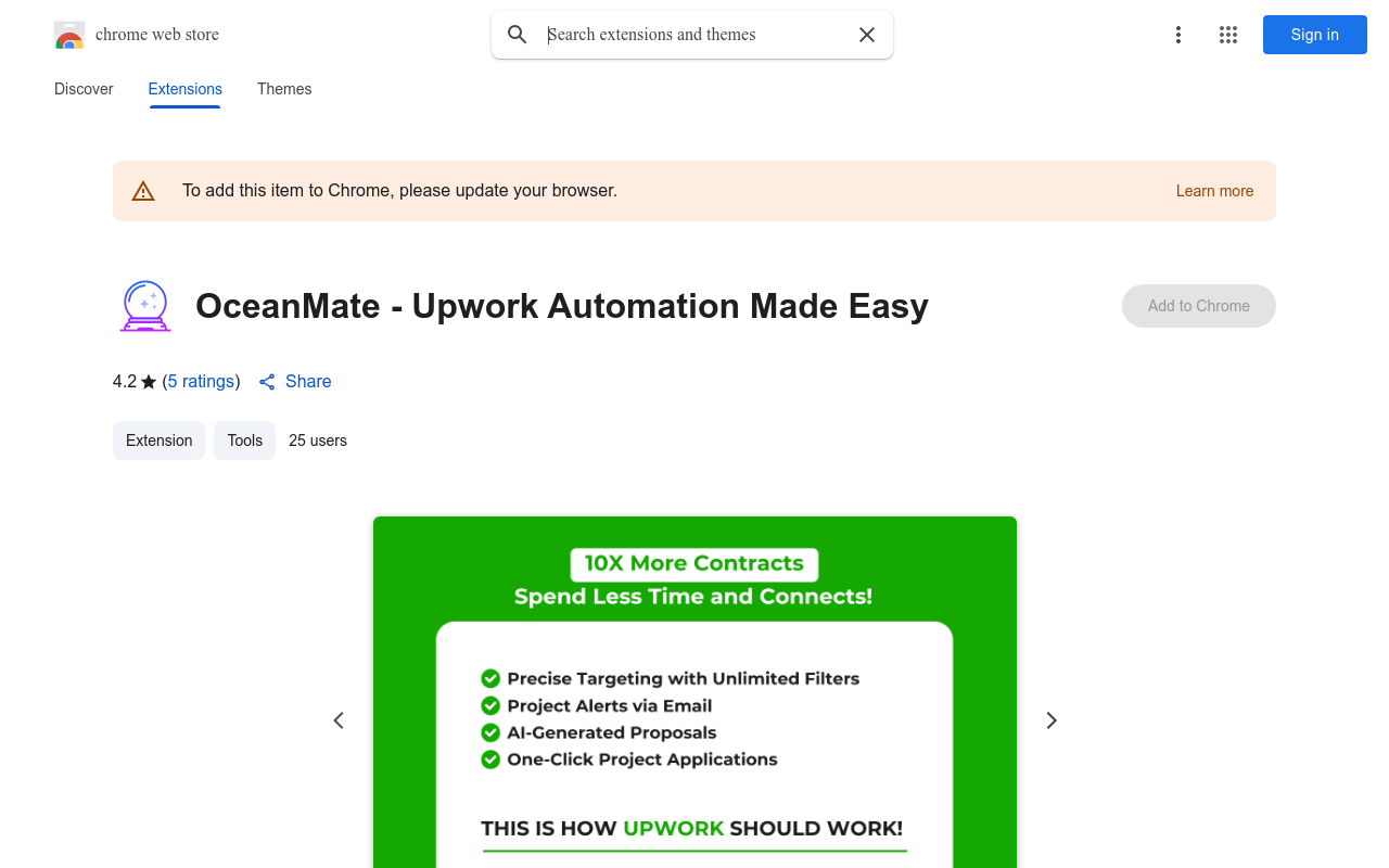 OceanMate - Upwork Automation Made Easy