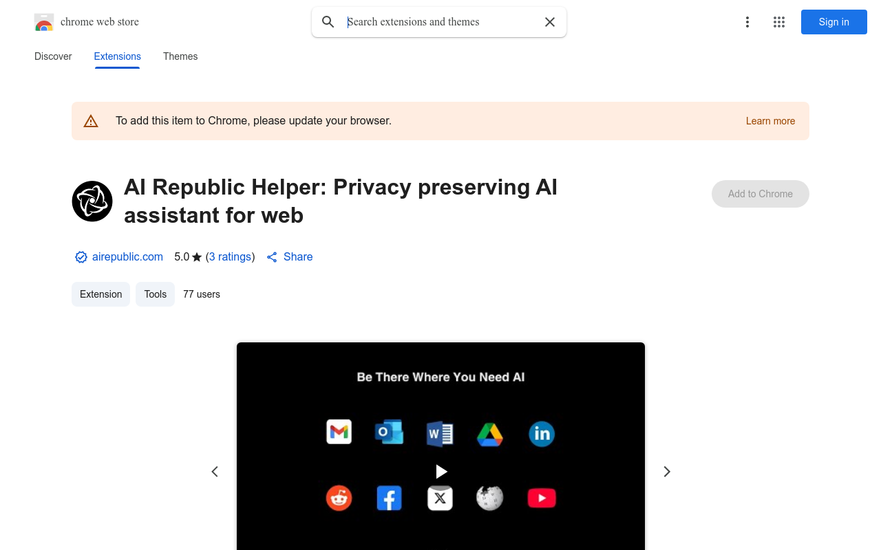 AI Republic Helper: Free AI assistant with ChatGPT