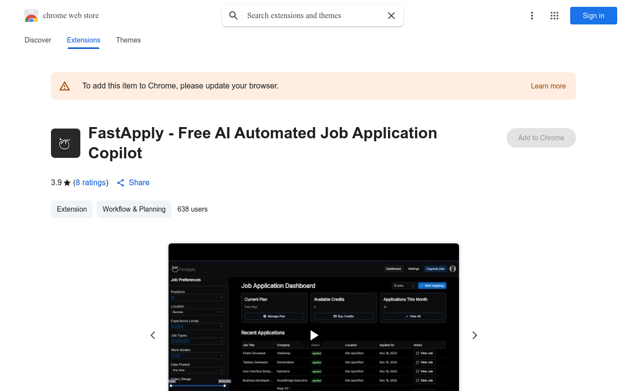 FastApply - Free AI Automated Job Application Copilot
