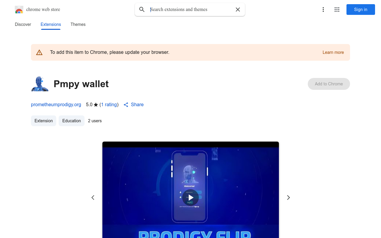 Pmpy wallet