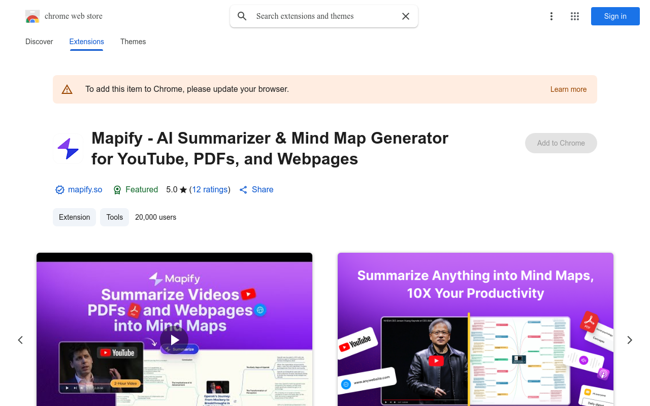 Mapify - AI mind map by Claude & ChatGPT