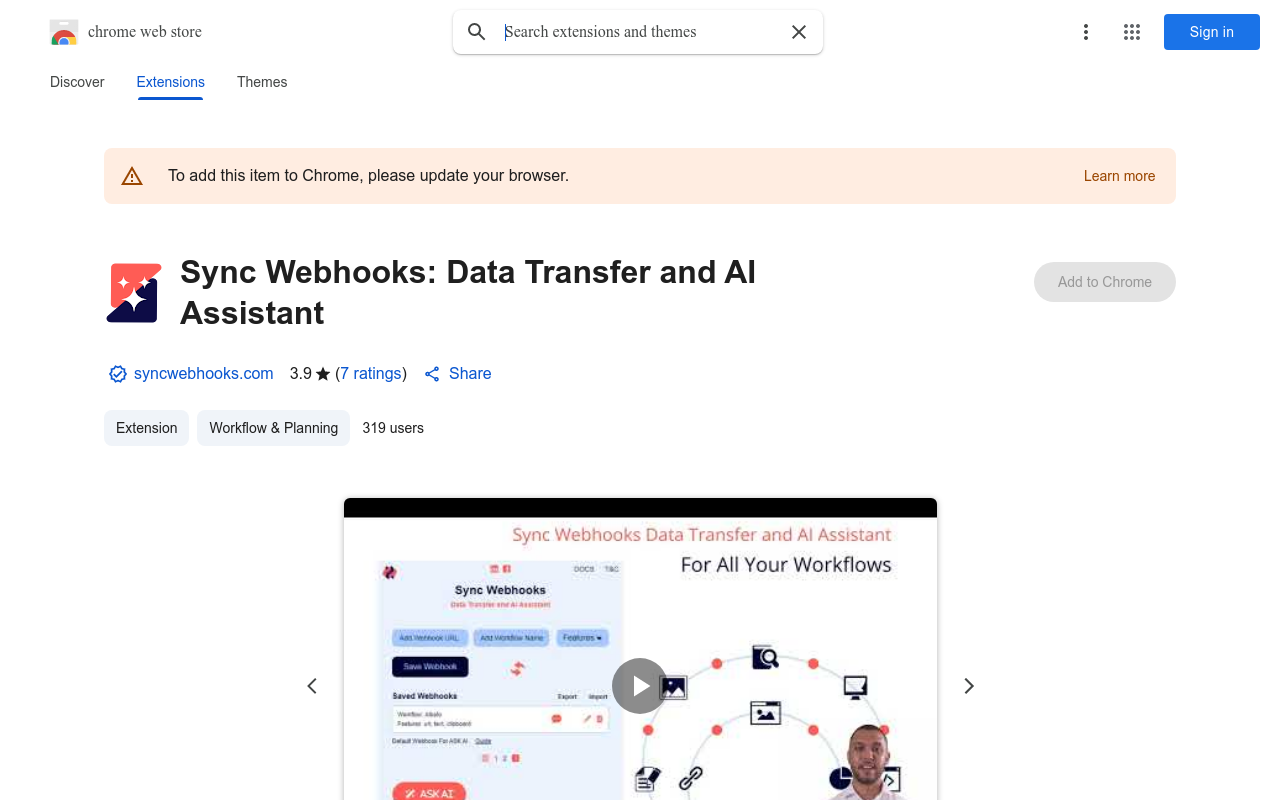 Sync Webhooks