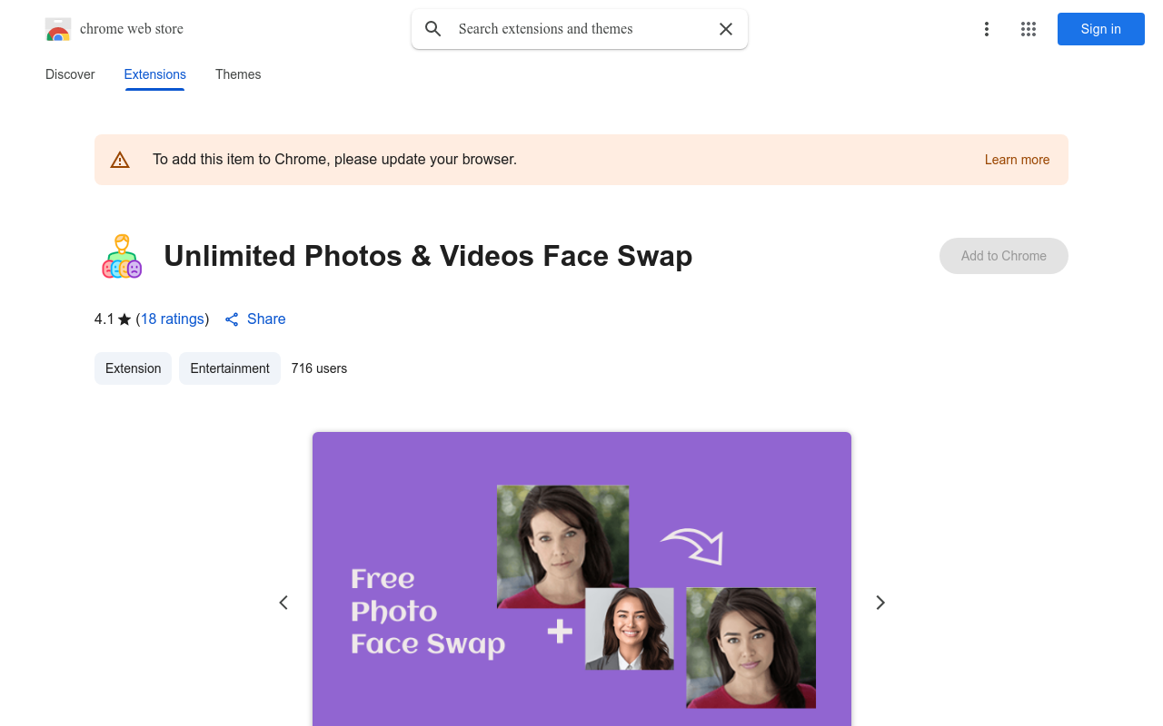 Unlimited Photos & Videos Face Swap