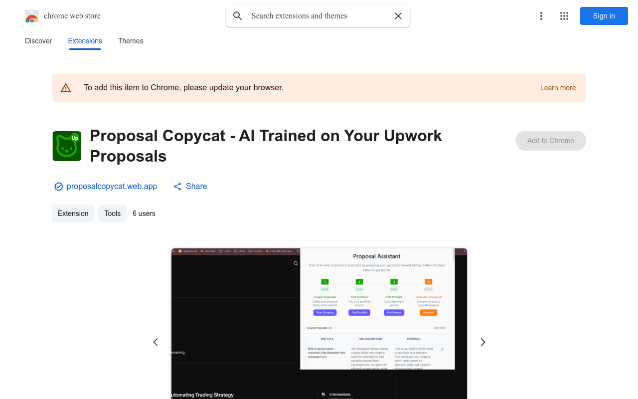 Proposal Copycat - AI Trained on Your Upwork Proposals