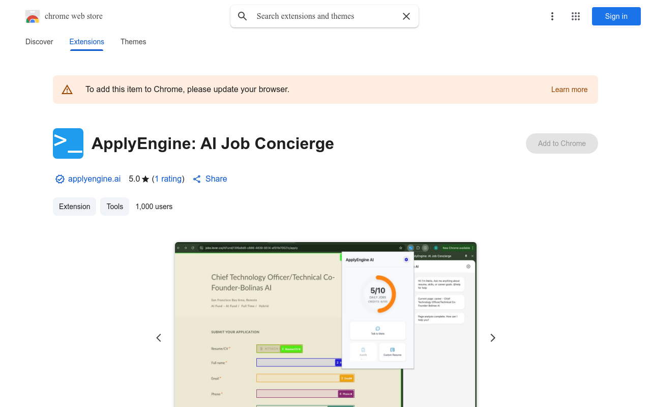 ApplyEngine: AI-automated autofill, resume and cover letter