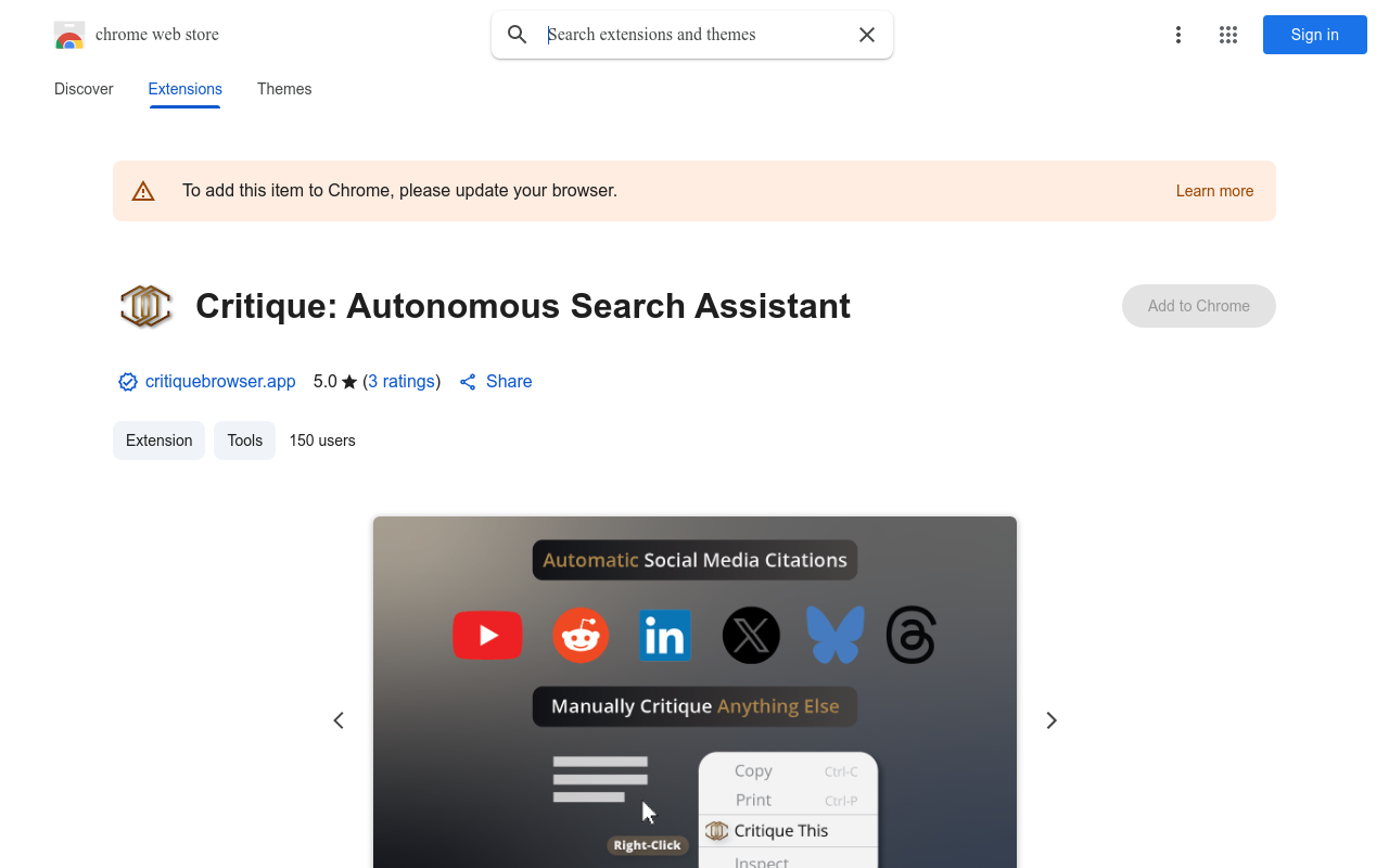 Critique: Realtime autonomous fact checking assistant