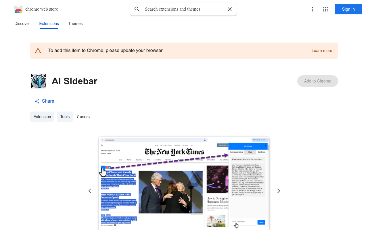 AI Sidebar