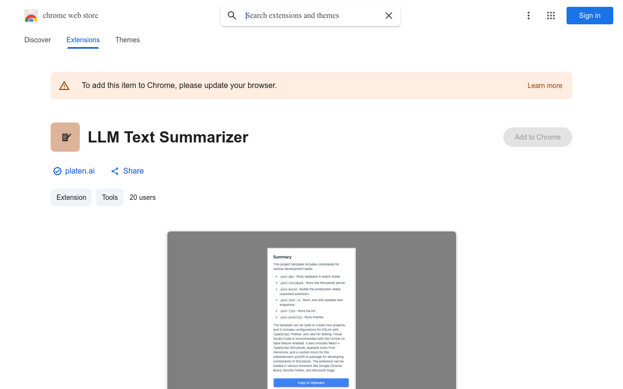 LLM Text Summarizer