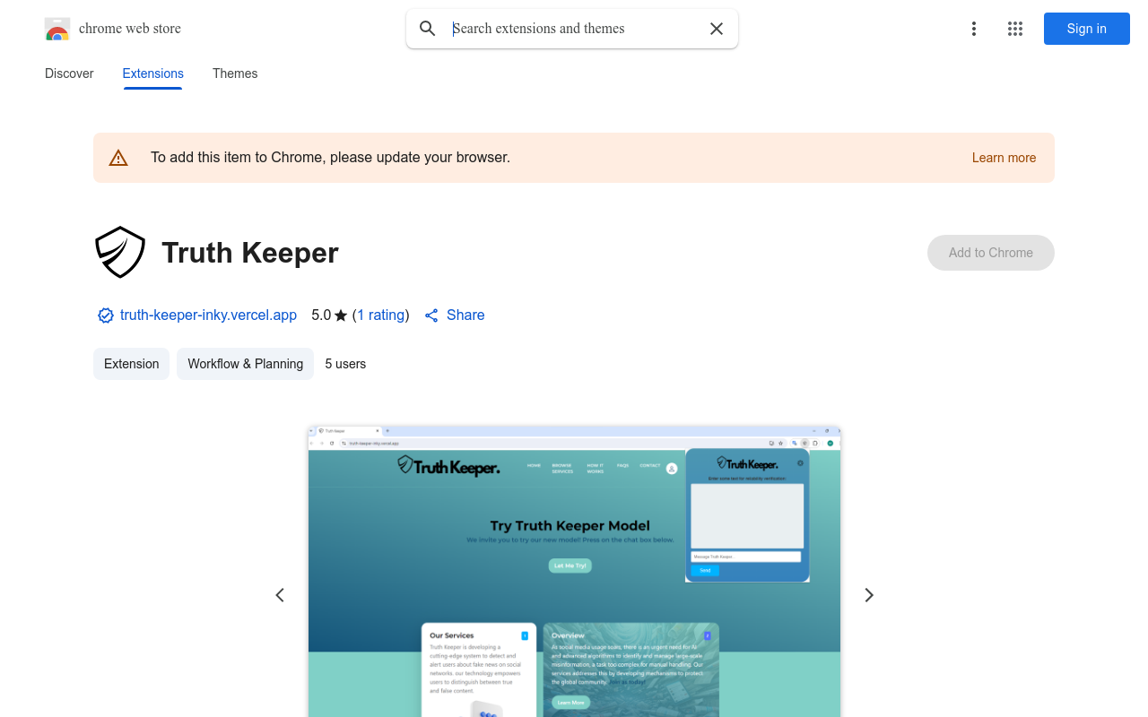 Truth Keeper