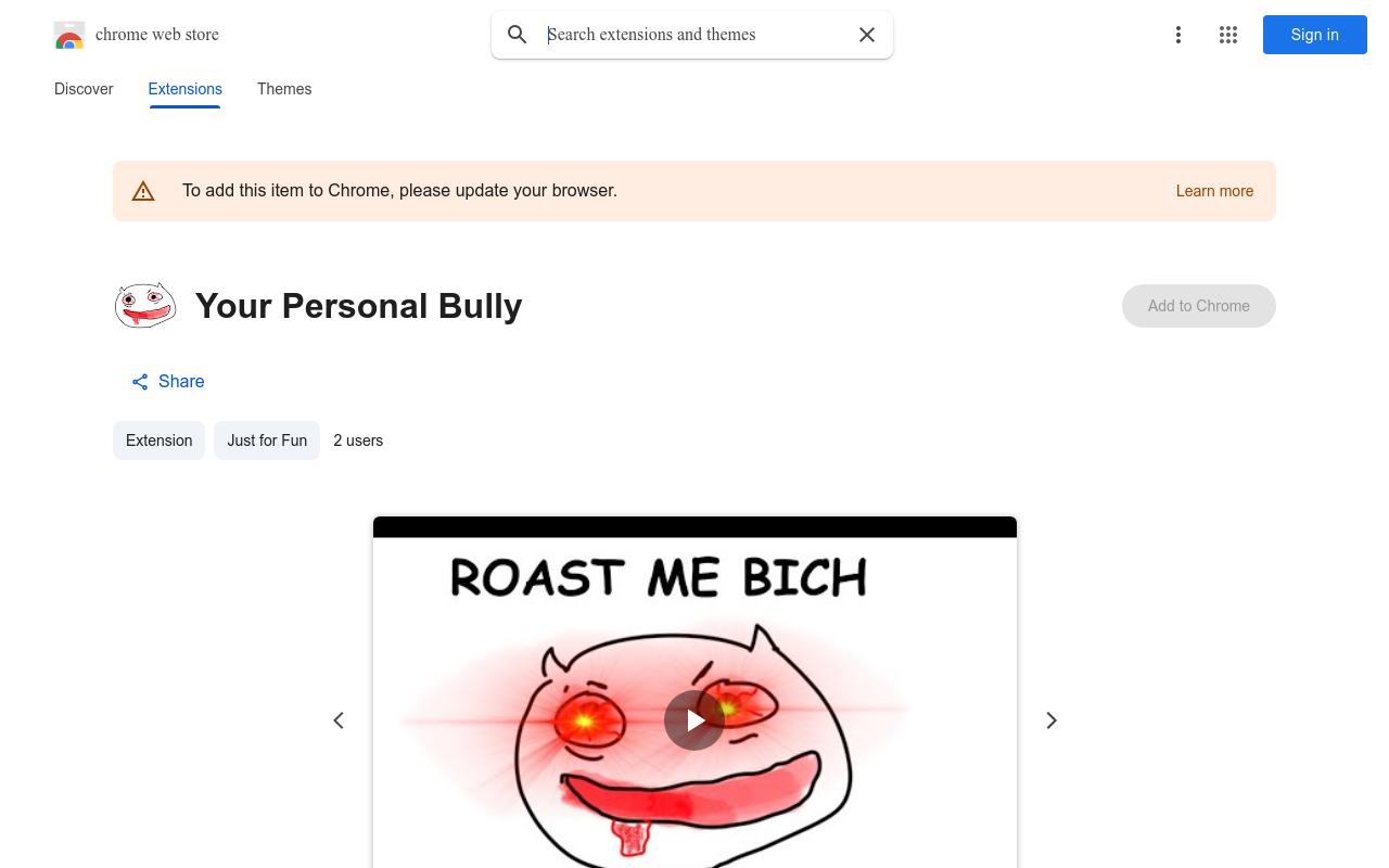 Your Personal Bully