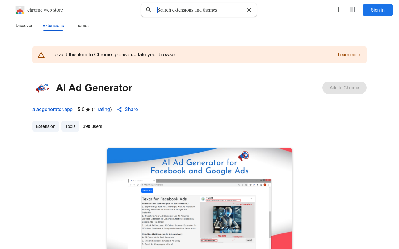 AI Ad Generator