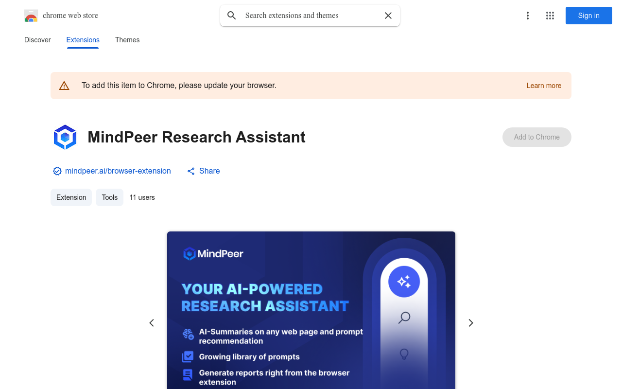 MindPeer Research Assistant