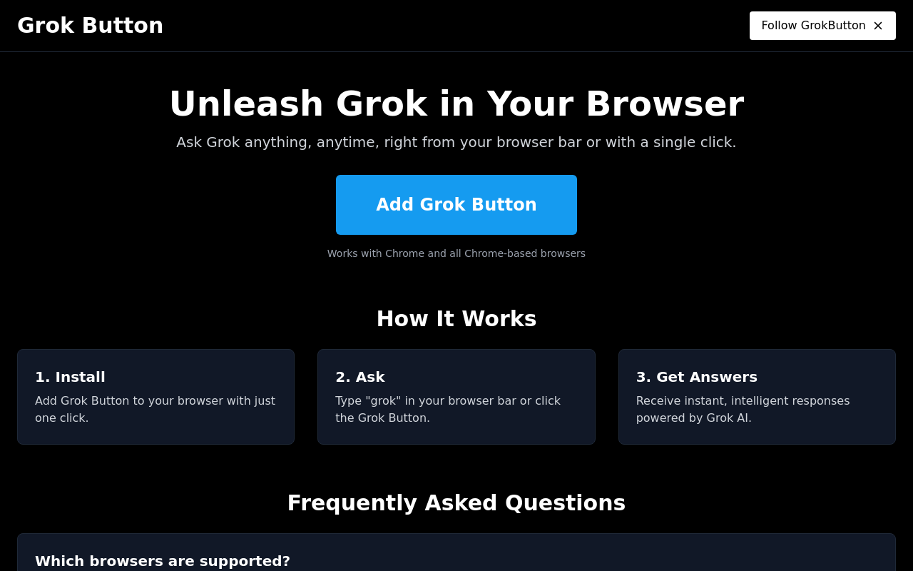 Grok Button