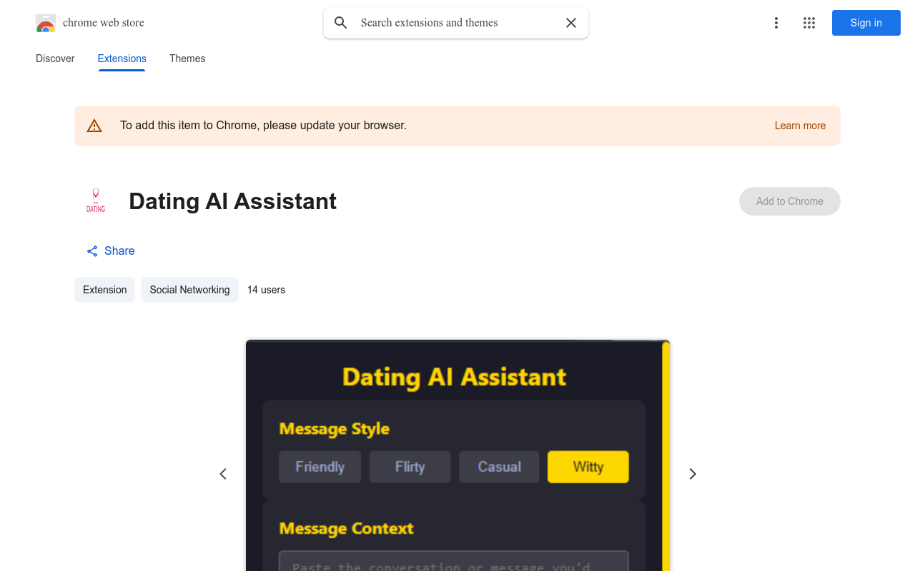 Dating AI Assistant