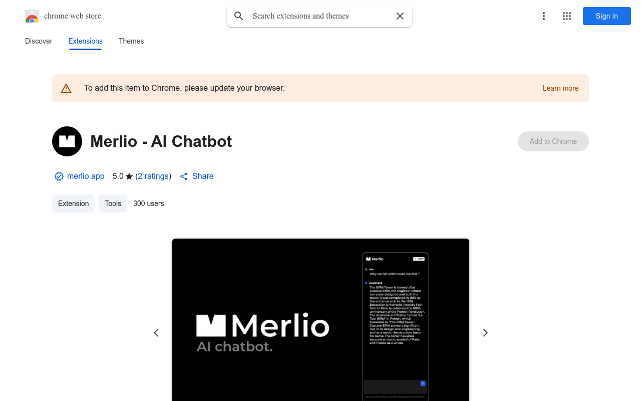 Merlio - AI Chatbot