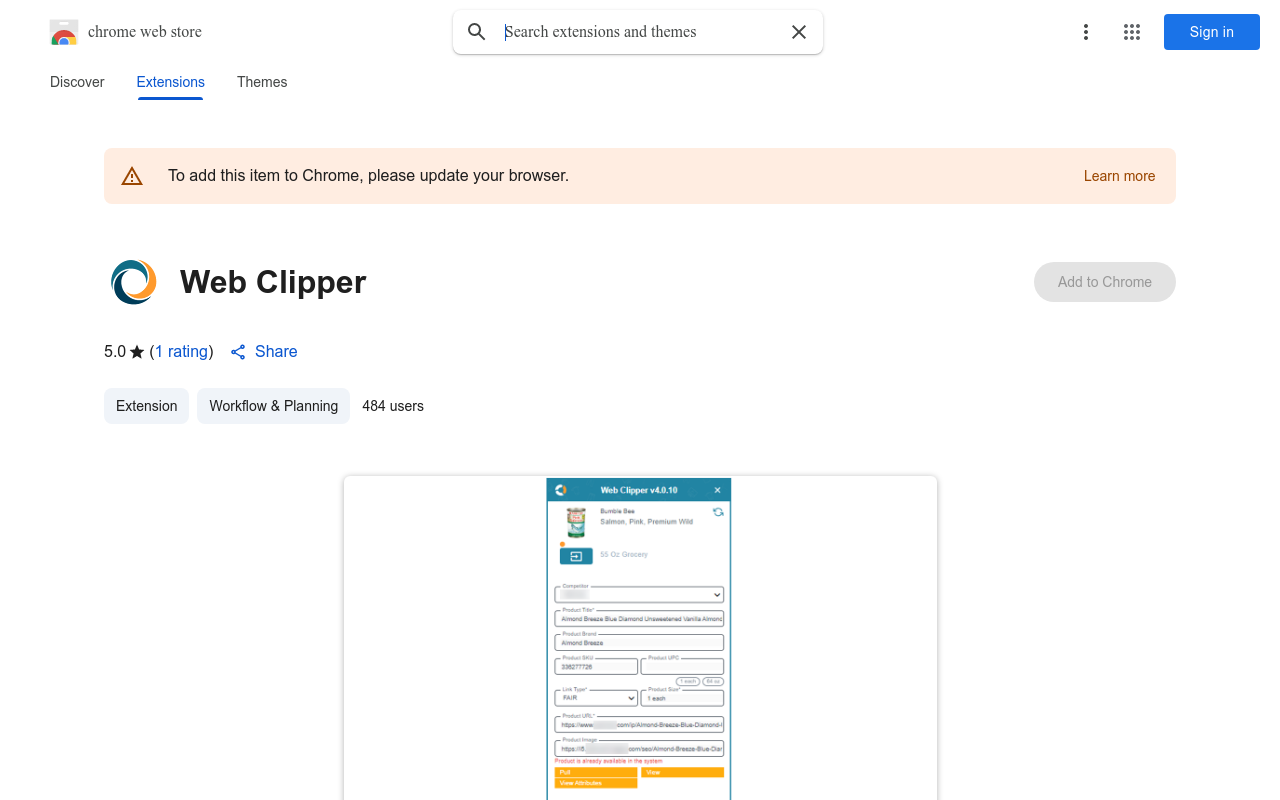 Web Clipper