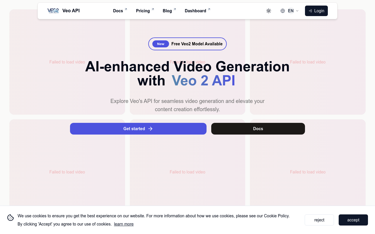 Veo2 API - AI Video API for Developers