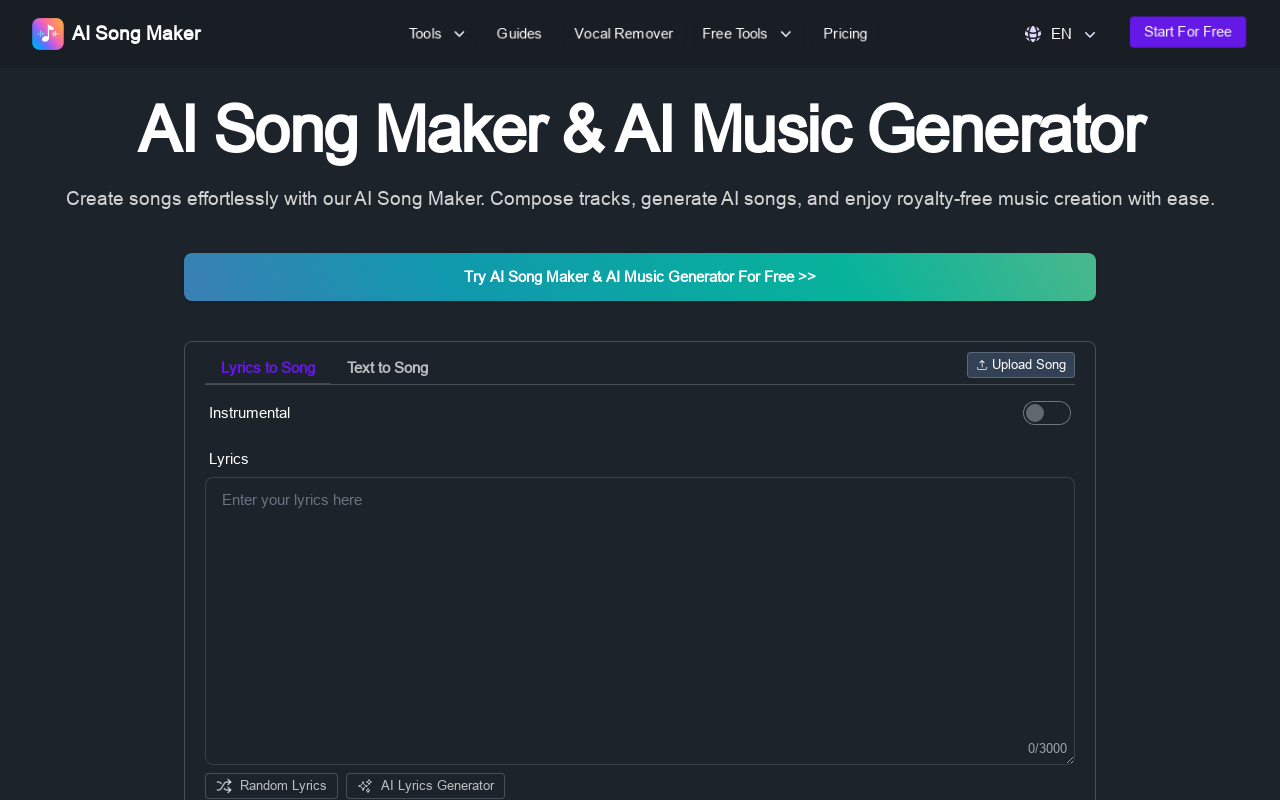 AI Song Maker