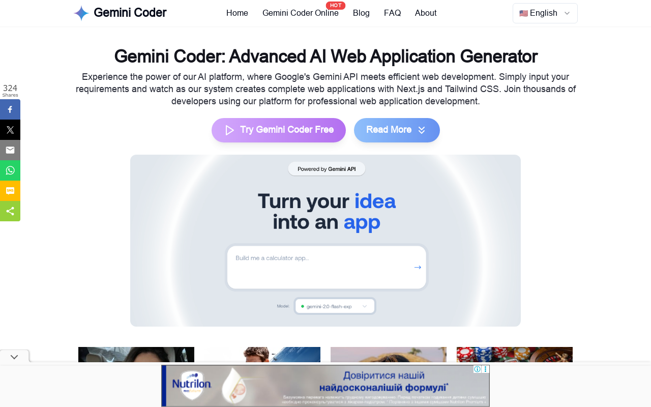 Gemini Coder