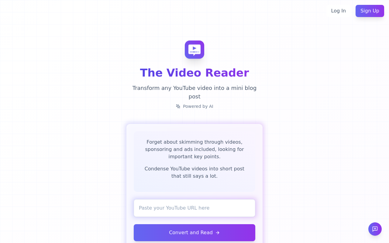 The Video Reader