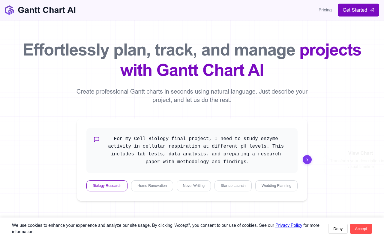 Gantt Chart AI