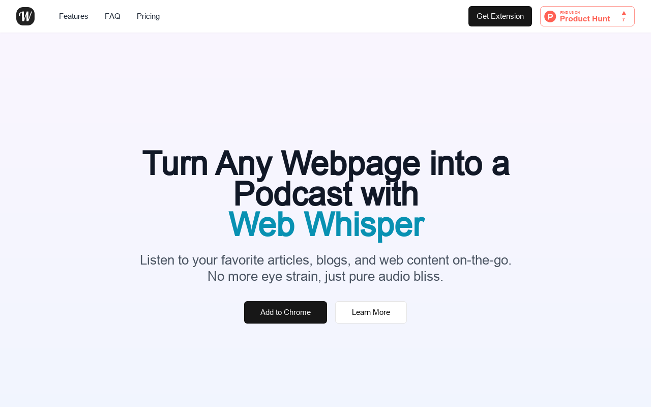 Web Whisper