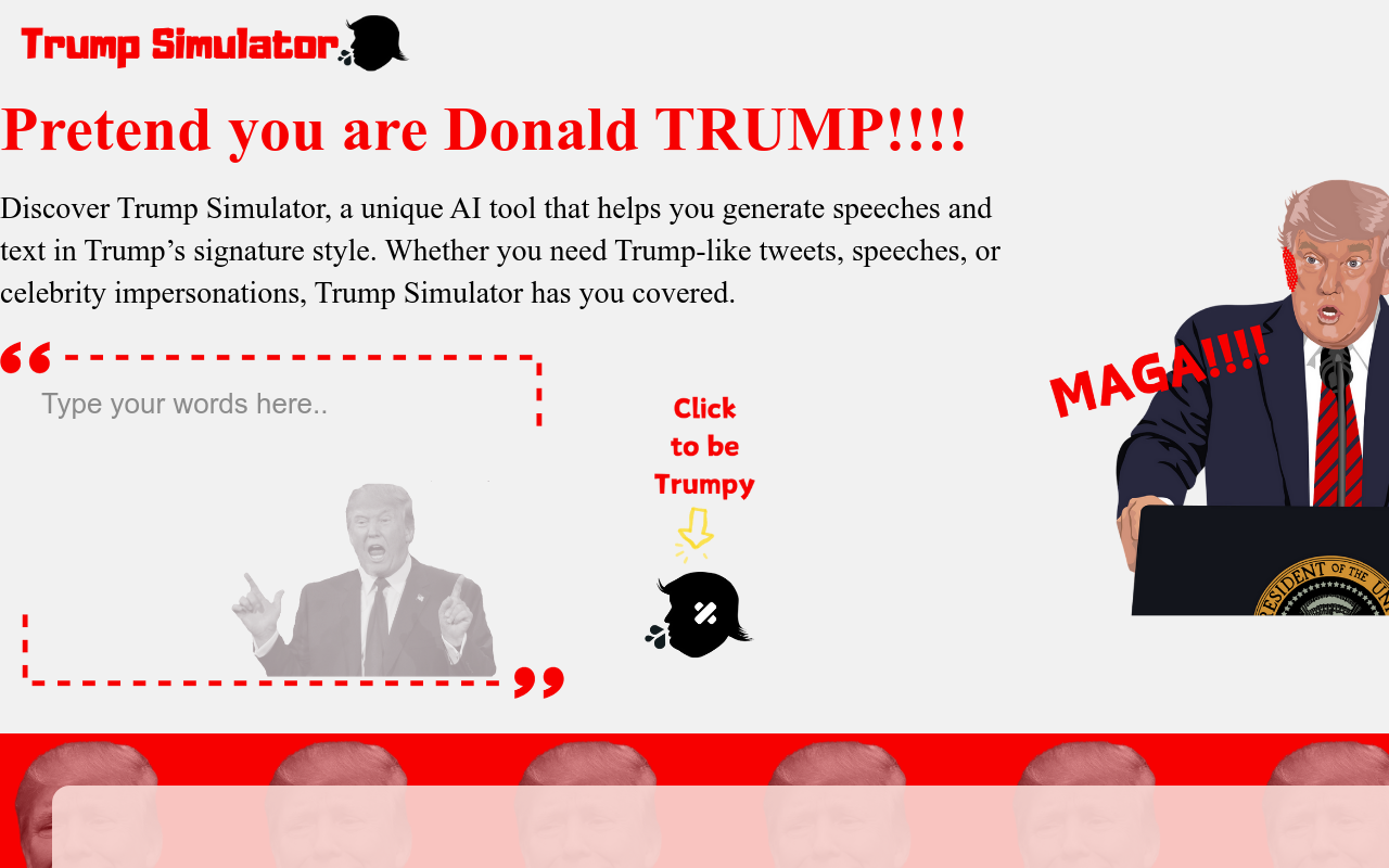 Trump Simulator