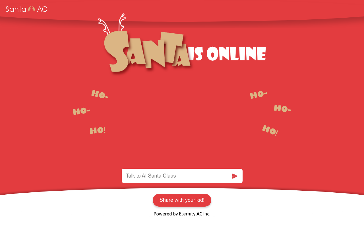 AI Santa Claus