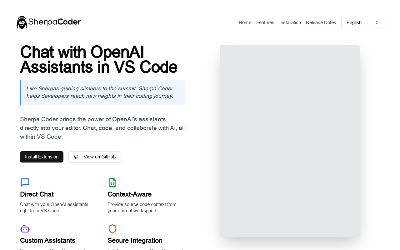 Sherpa Coder