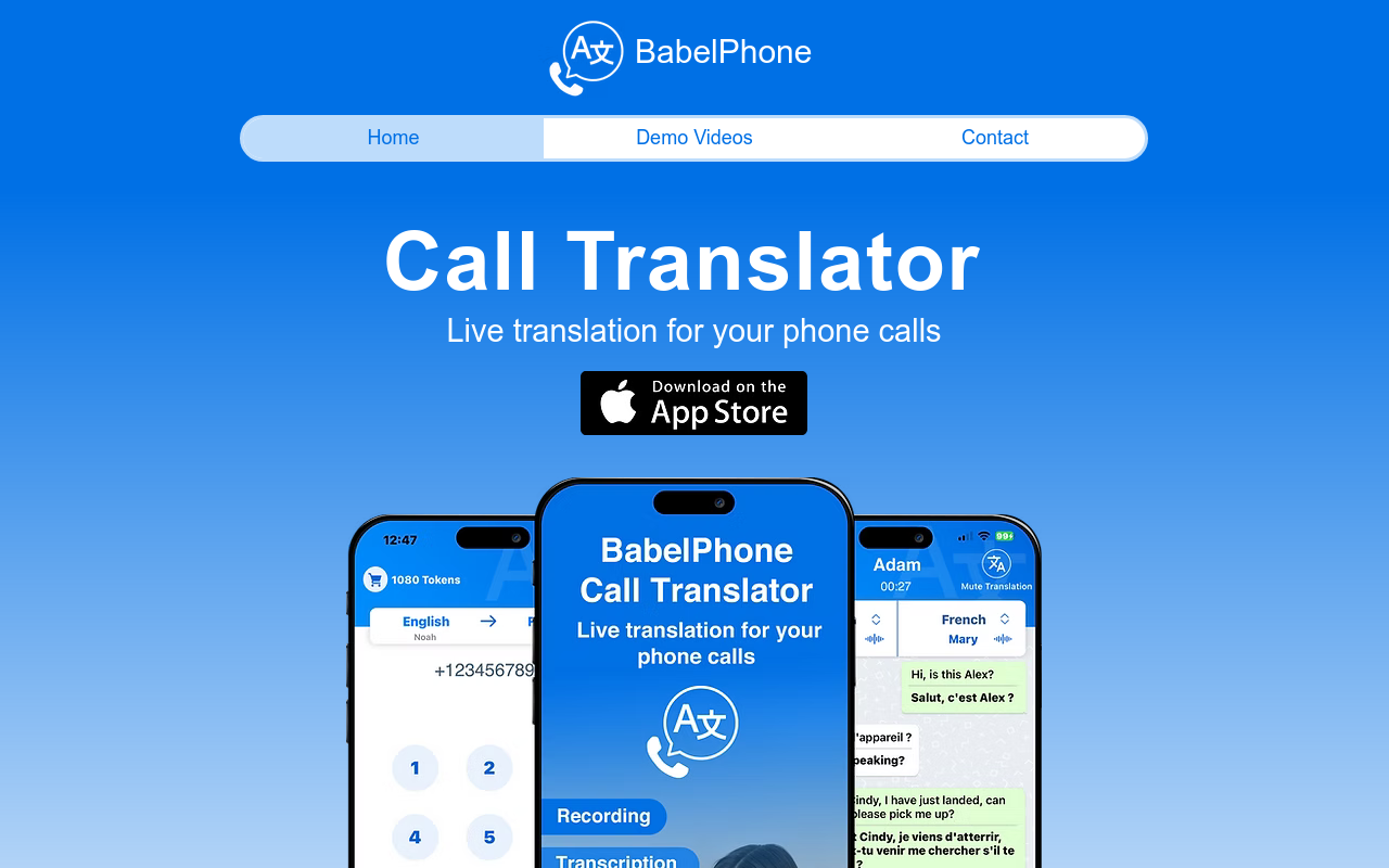 BabelPhone - Call Translator