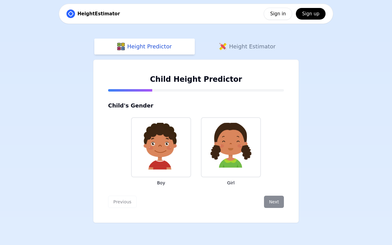 Height Estimator