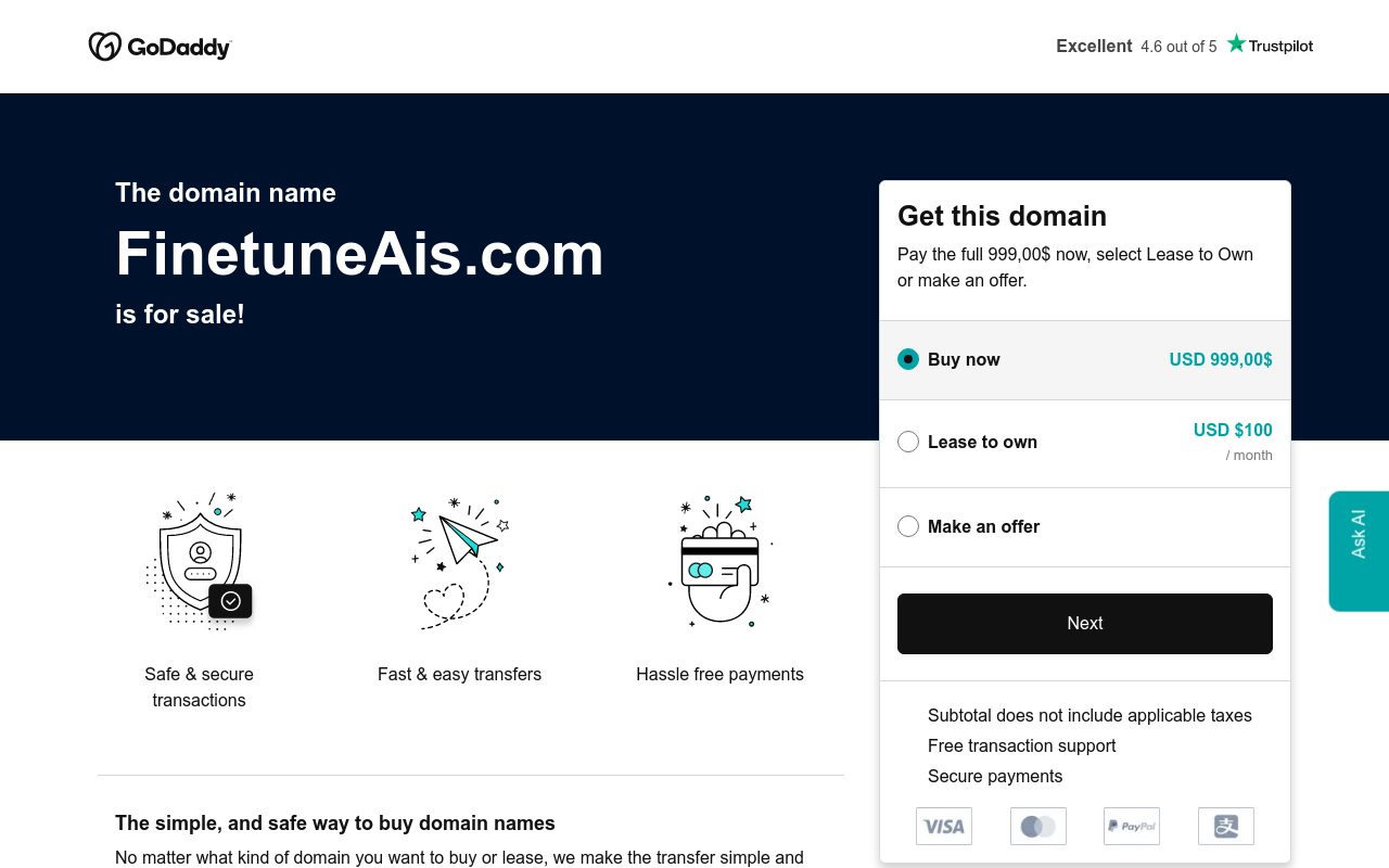 FineTune AIs - Without code