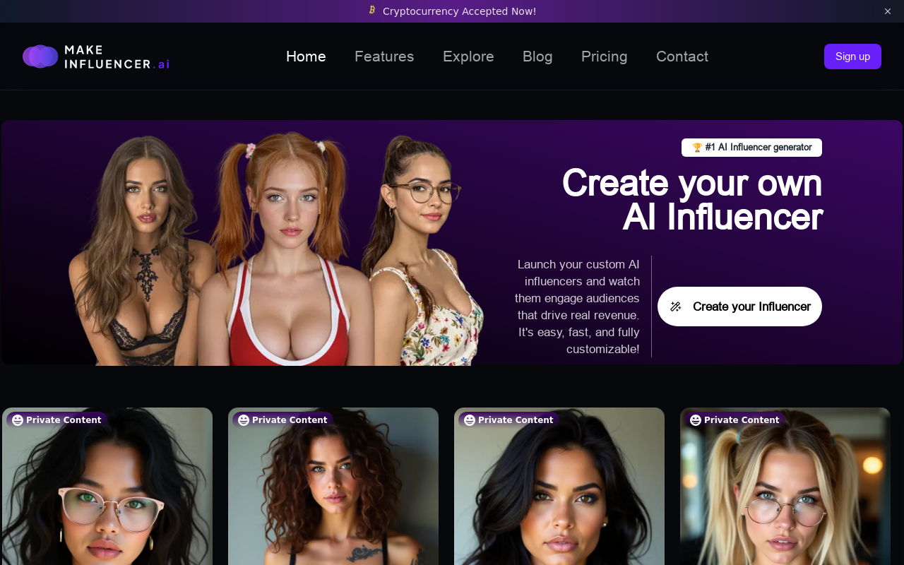 MakeInfluencer AI