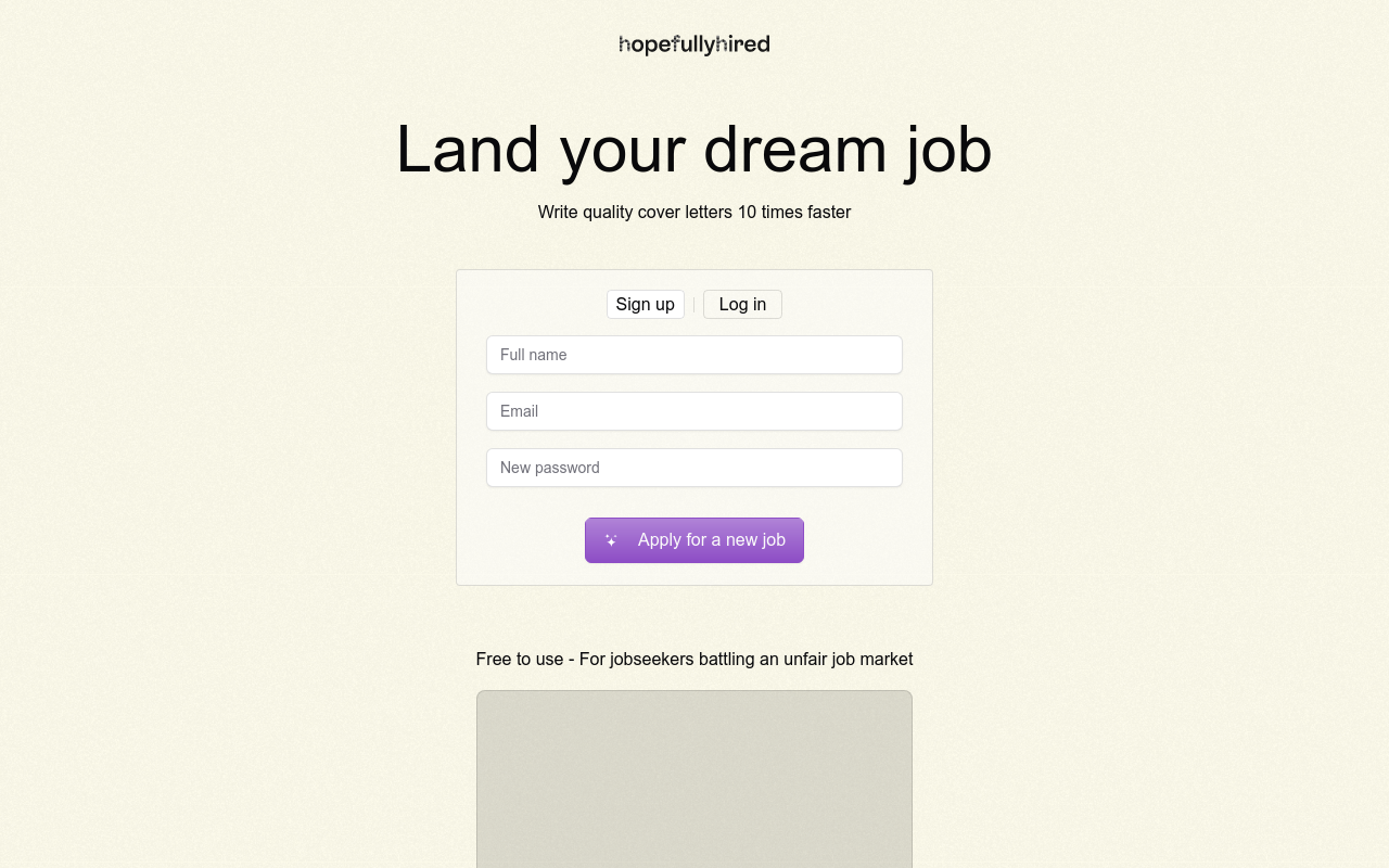 Hopefullyhired
