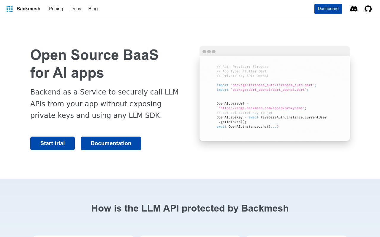 Backmesh