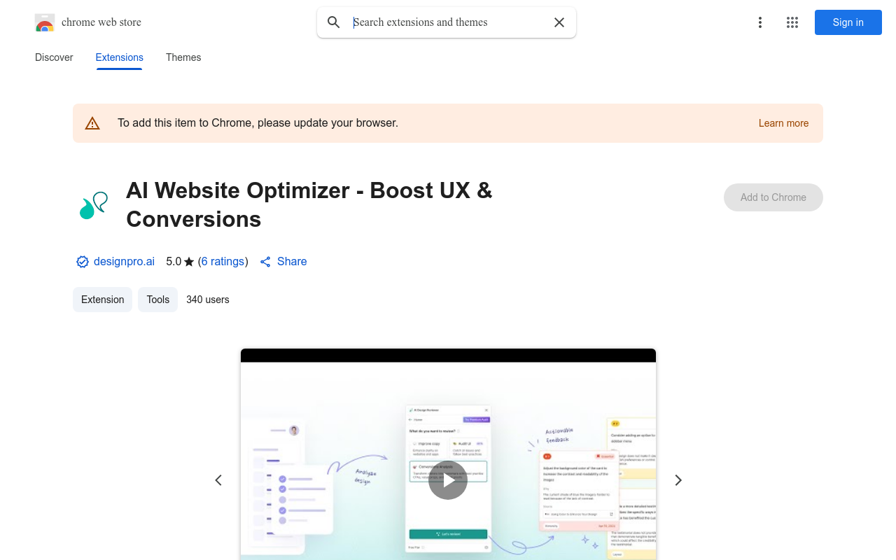 AI Website Reviewer