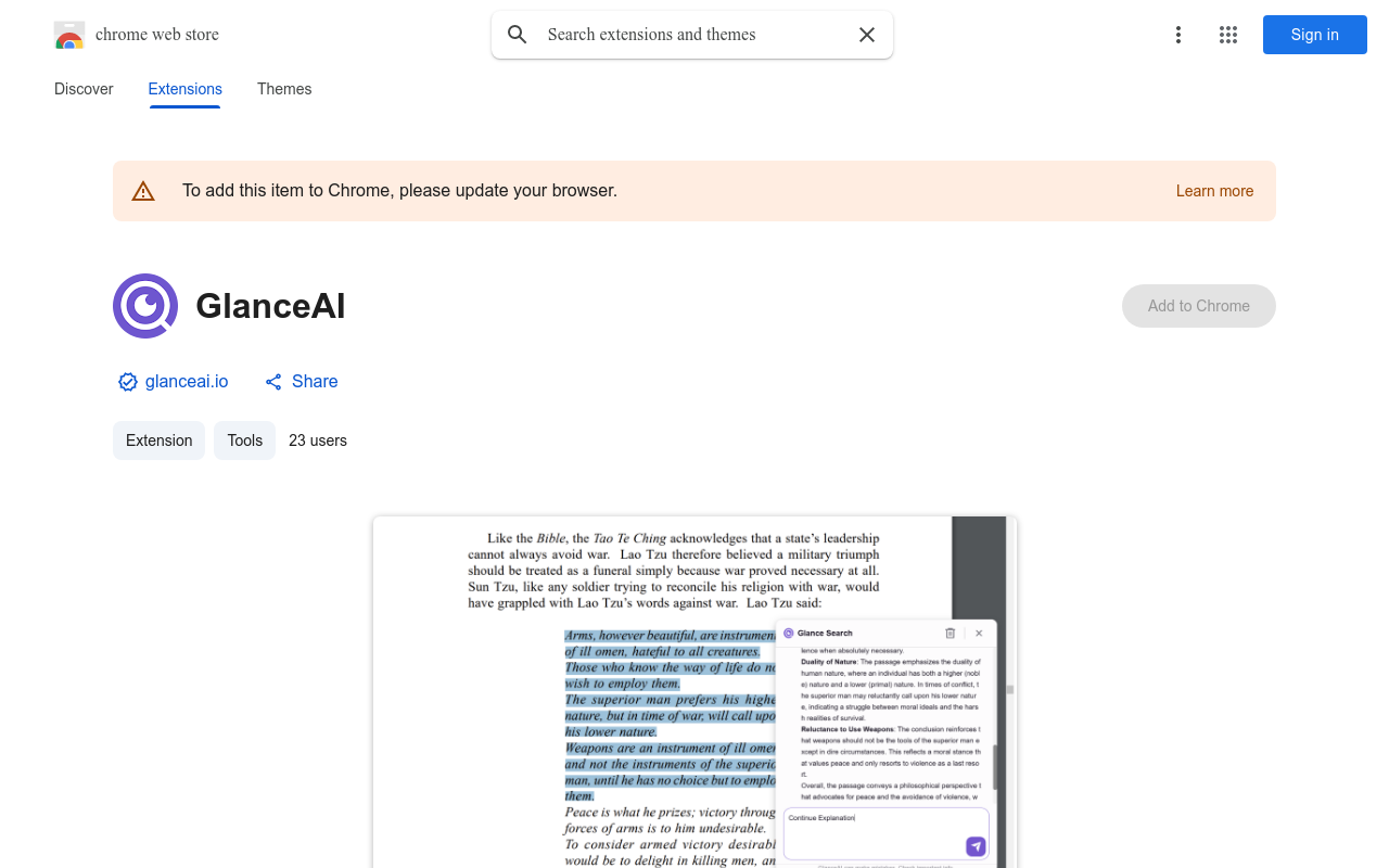 GlanceAI