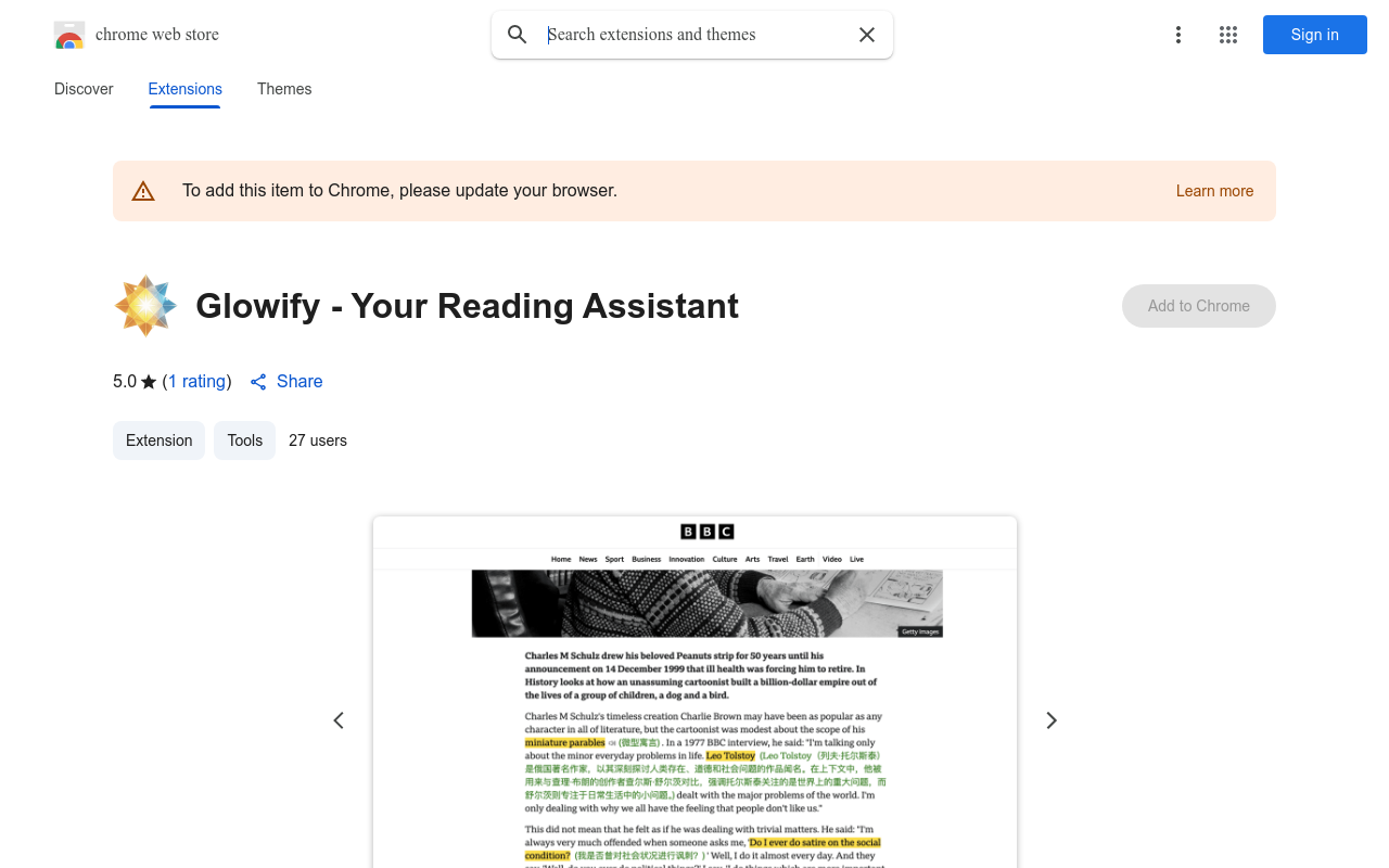 Glowify - Your Reading Assistant