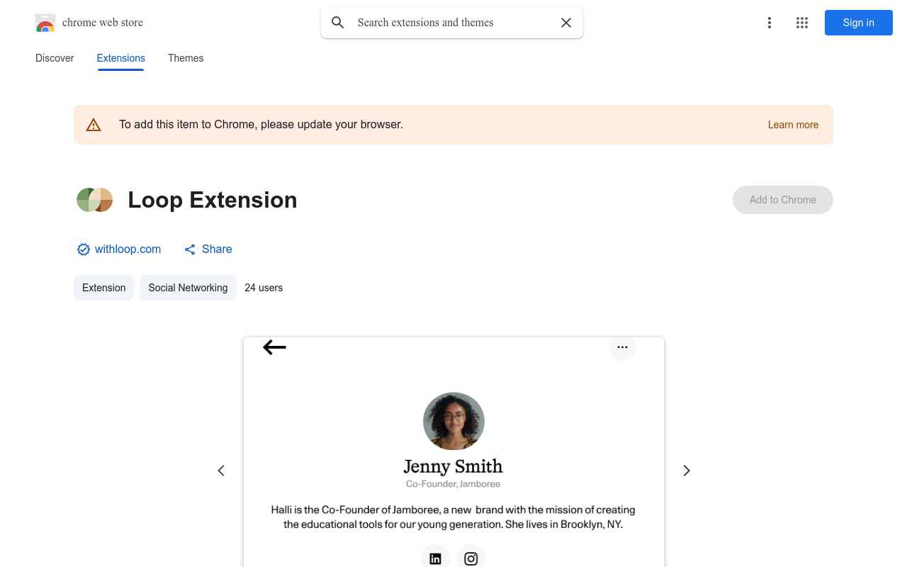 Loop Extension