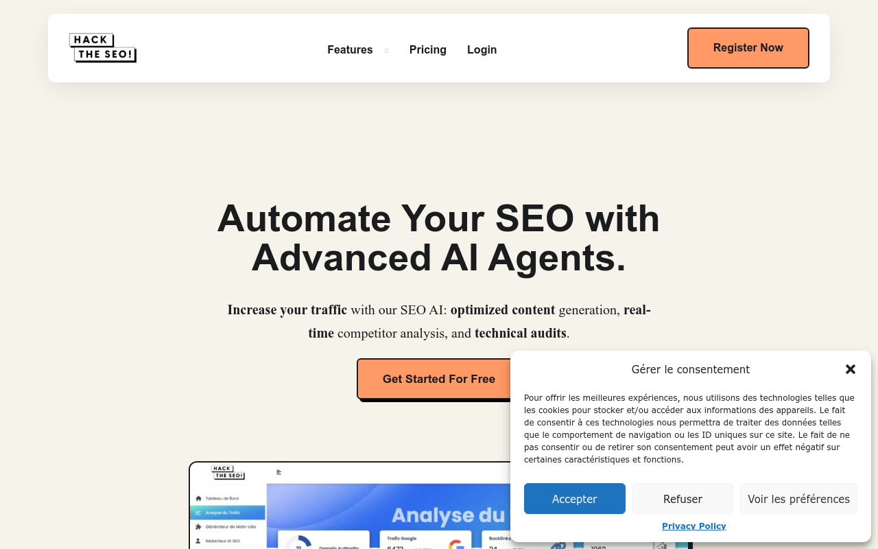 Hack the SEO