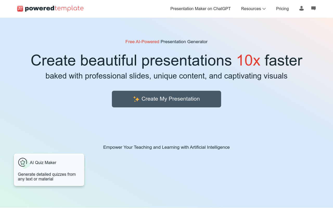 Free AI Presentation Maker