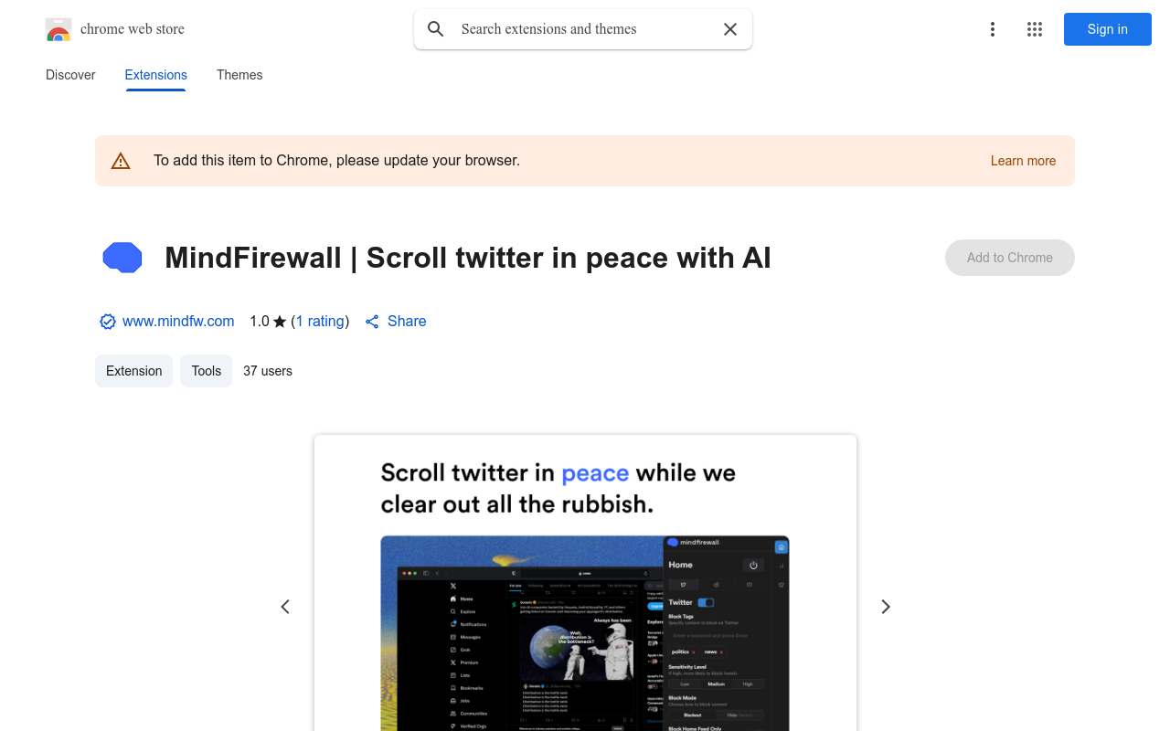 MindFirewall: Social Media Doesn't Have To Be Negative