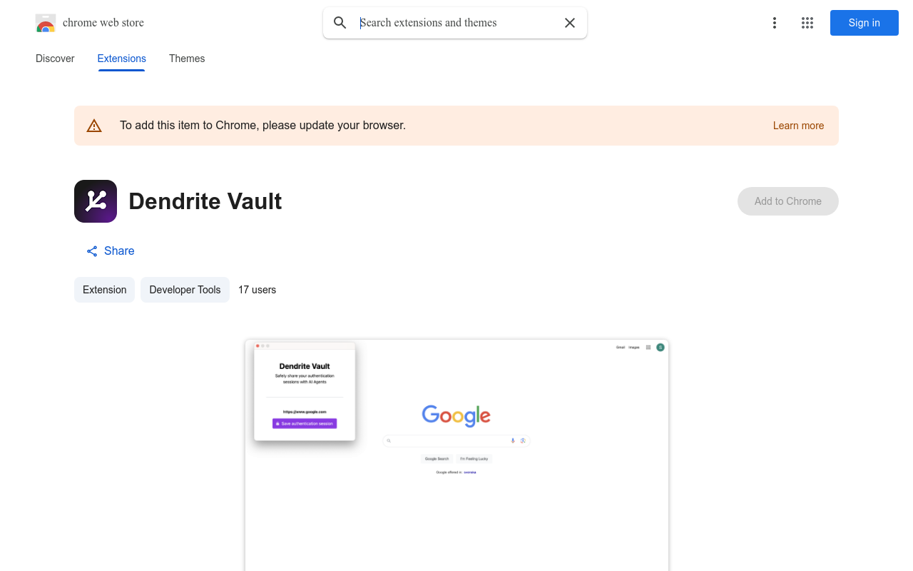 Dendrite Vault