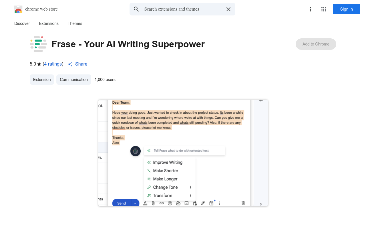 Frase - Your AI Writing Superpower